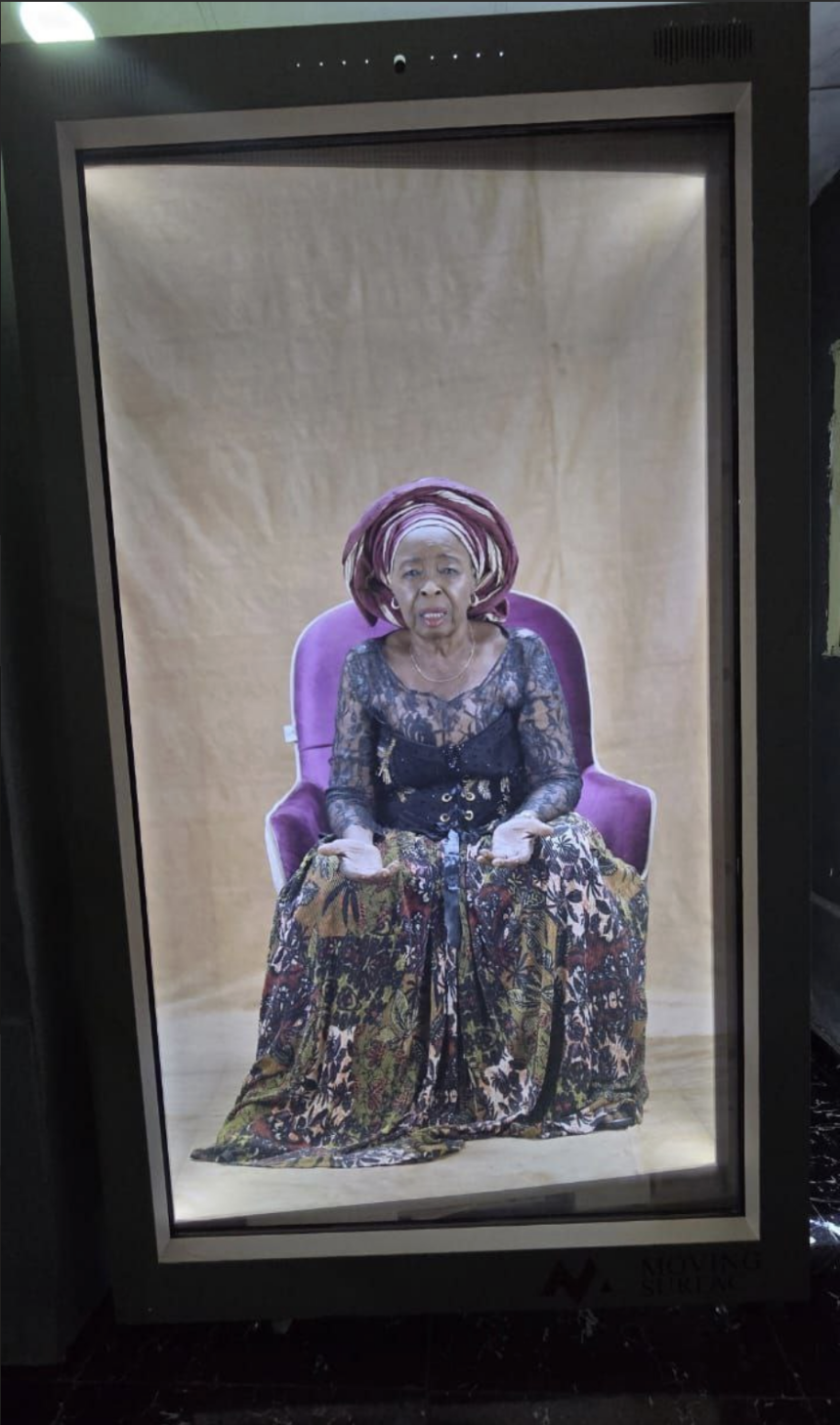 Malik Afegbua has been interviewing elders about their lives, recording their stories, and capturing videos.