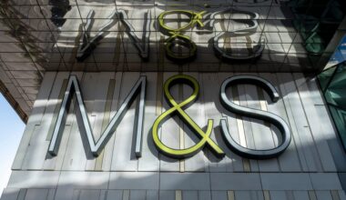 Drop-waist dresses are the flattering trend that's back for spring – and M&S has a chic contrast style