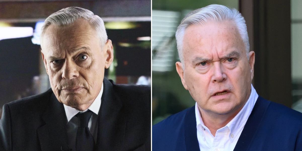 Martin Clunes issues blistering verdict on mainstream tabloids as he delves into Huw Edwards TV role