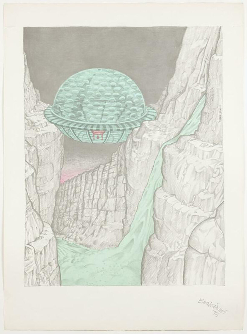 before memphis, ettore sottsass envisions a planet organized by moments of collective life