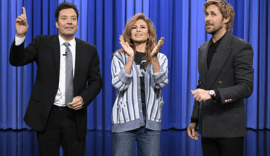 Eva Mendes Makes Rare Public Appearance With Ryan Gosling on Fallon's Tonight Show