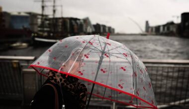 Met Éireann issues warnings for wind and rain