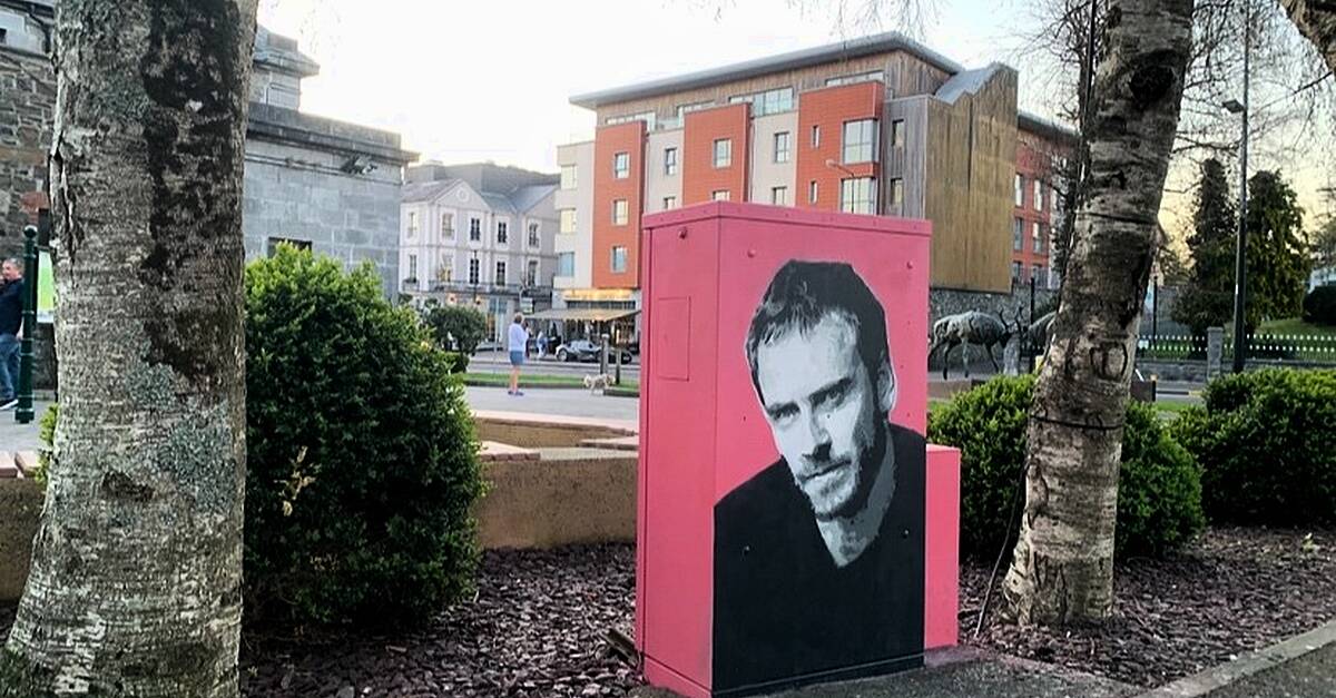 Missing Fassbender portrait turns up after going missing in Killarney