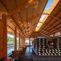 © Yilong Zhao Nanshan Junning Resort / Atelier LAI - Interior Photography, Wood, Beam