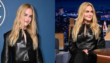 Nicole Kidman wears Khaite on 'The Tonight Show'