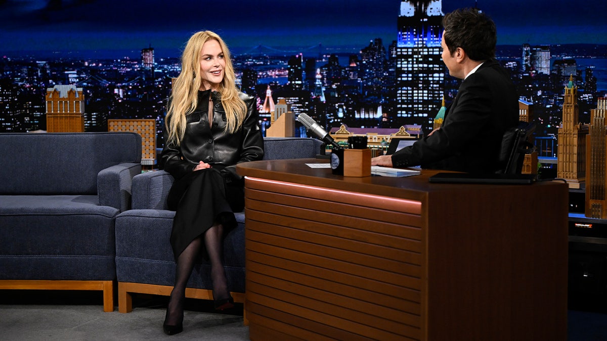 Nicole Kidman sits down with Jimmy Fallon