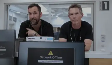 Noah Wyle and Shawn Hatosy in The Pitt Season 2