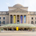 Brooklyn Museum entrance, June 2022. Image © ajay_suresh via Wikimedia Commons, licensed under the CC BY 2.0 generic license Peterson Rich Office Designs Permanent Galleries for Brooklyn Museum’s African Art Collection - Image 4 of 5