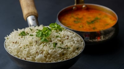 Only eating rice and dal in a meal does not provide balanced nutrition, cautions Siddhartha Singh. (Pexel)