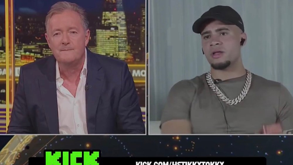 Piers Morgan Walks Out of Interview With Manosphere Doc's HSTikkyTokky