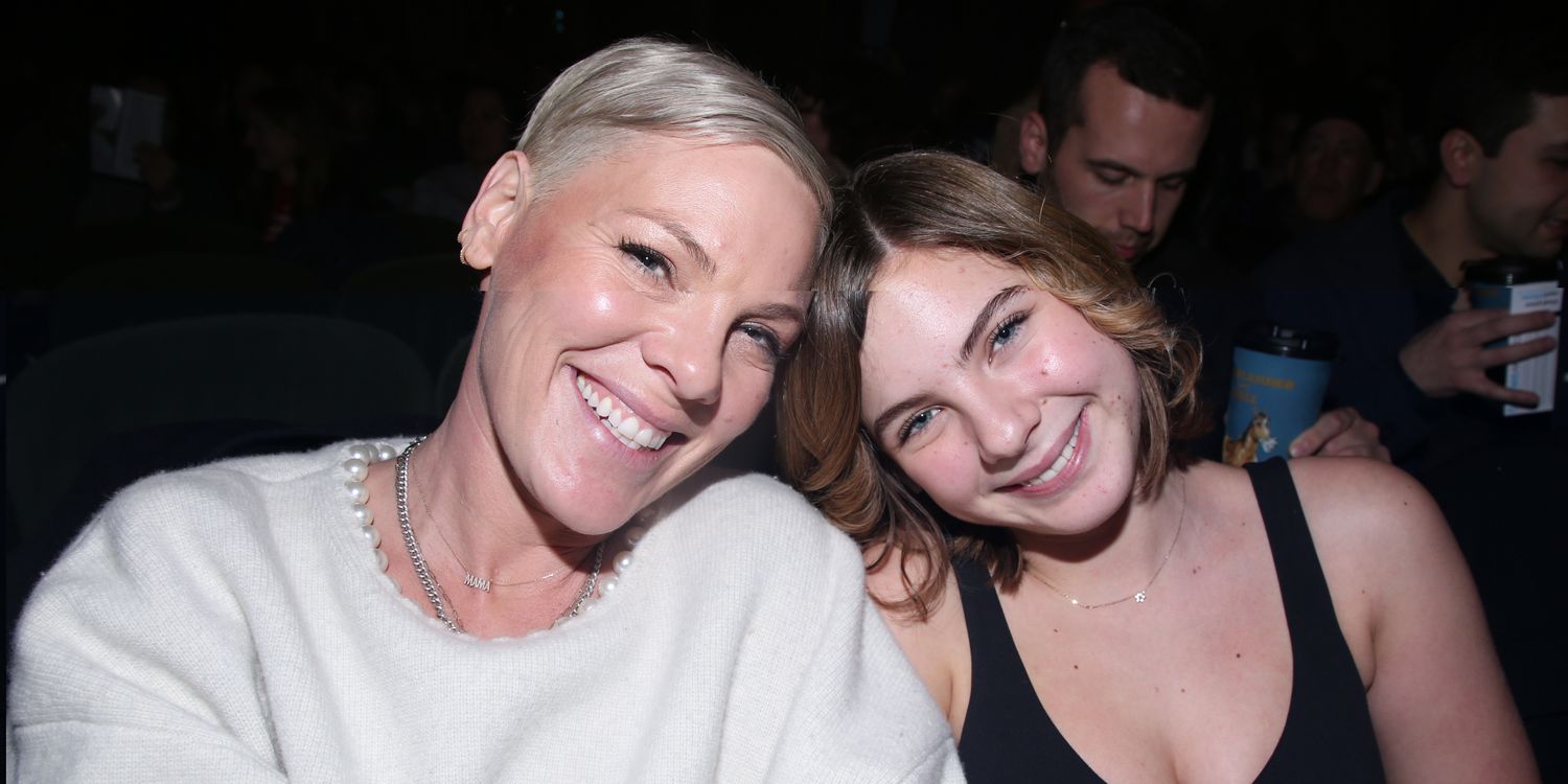 Pink and Lookalike Daughter Willow, 14, Make Rare Appearance