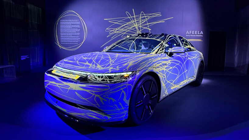 hajime sorayama AFEELA car