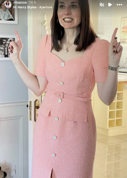 Dáithí Ó Sé on her son's Confirmation Day. Pic: Rita Ó Sé / Instagram