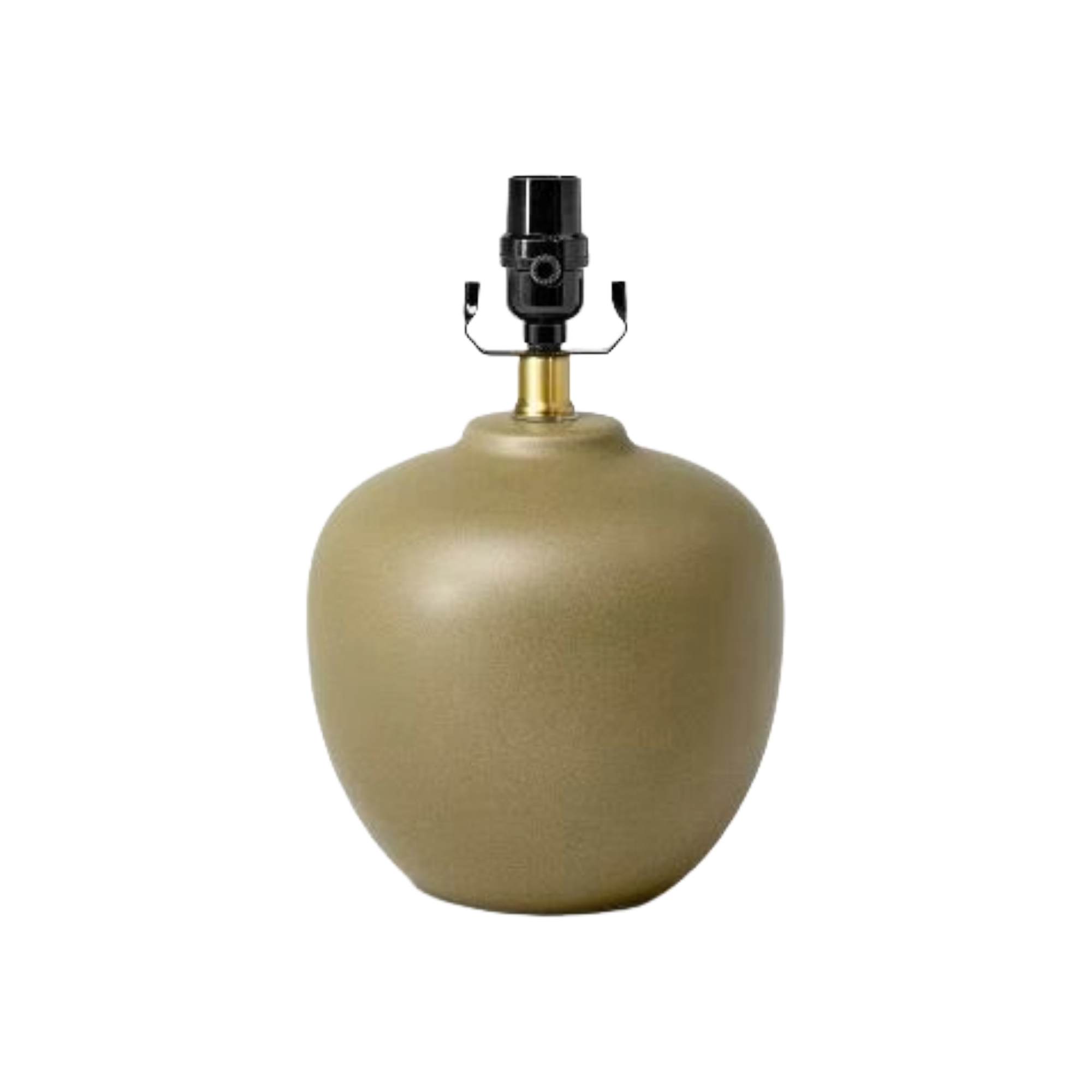 Threshold designed with Studio McGee, Ceramic Lamp Base Green