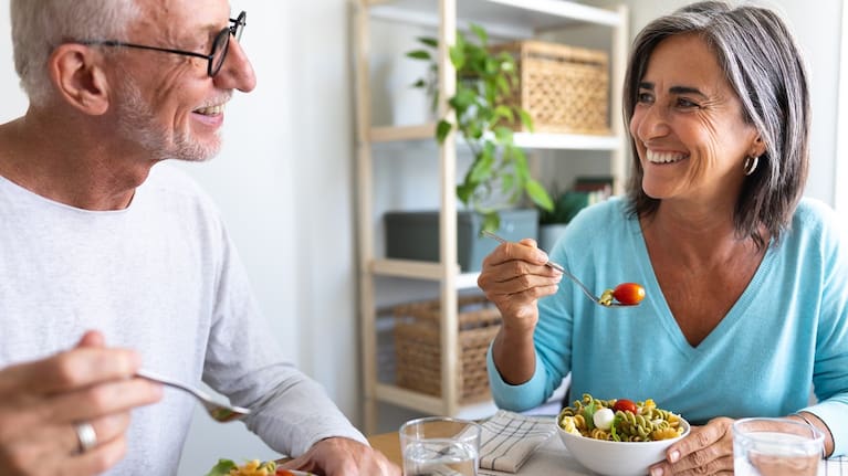 Strength training works best when combined with adequate nutrition (file image).