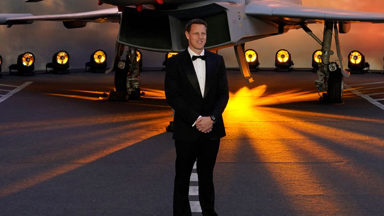 David Ellison at the Top Gun Maverick UK premiere in London in 2022. Pic: AP/ Alberto Pezzali
