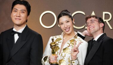KPop Demon Hunters won both the Oscars it was up for - best song and best animated feature film. Pic: AP