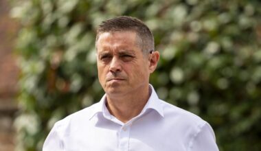 John Alford outside court in August last year. Pic: PA