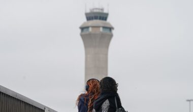 The tower at Newark Liberty International Airport. File pic: Reuters