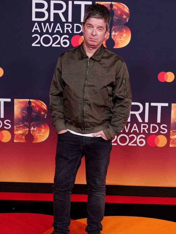 Smiling on the inside - Noel Gallagher won Songwriter of the year. Pic: PA