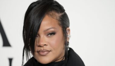 Rihanna, pictured at a New York fashion show last year. Pic: Reuters