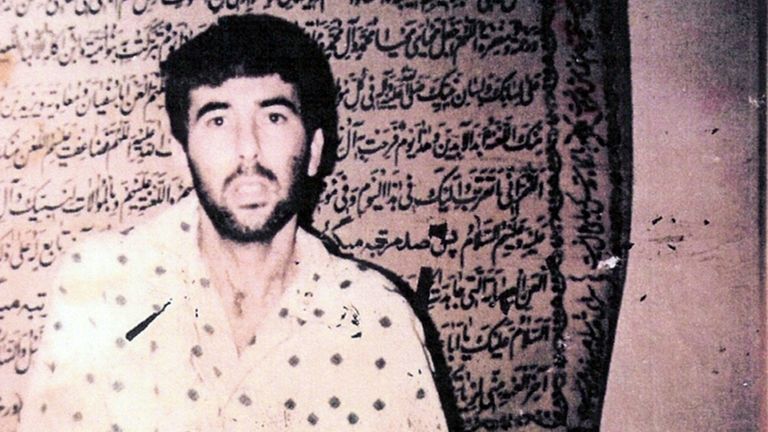 Ron Arad, an Israeli navigator missing since he parachuted out of a fighter jet over Lebanon in 1986. Undated handout pic: Reuters