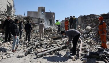 Iran latest: UK considers moving warship, US embassy hit and Trump attacks Starmer again | World News