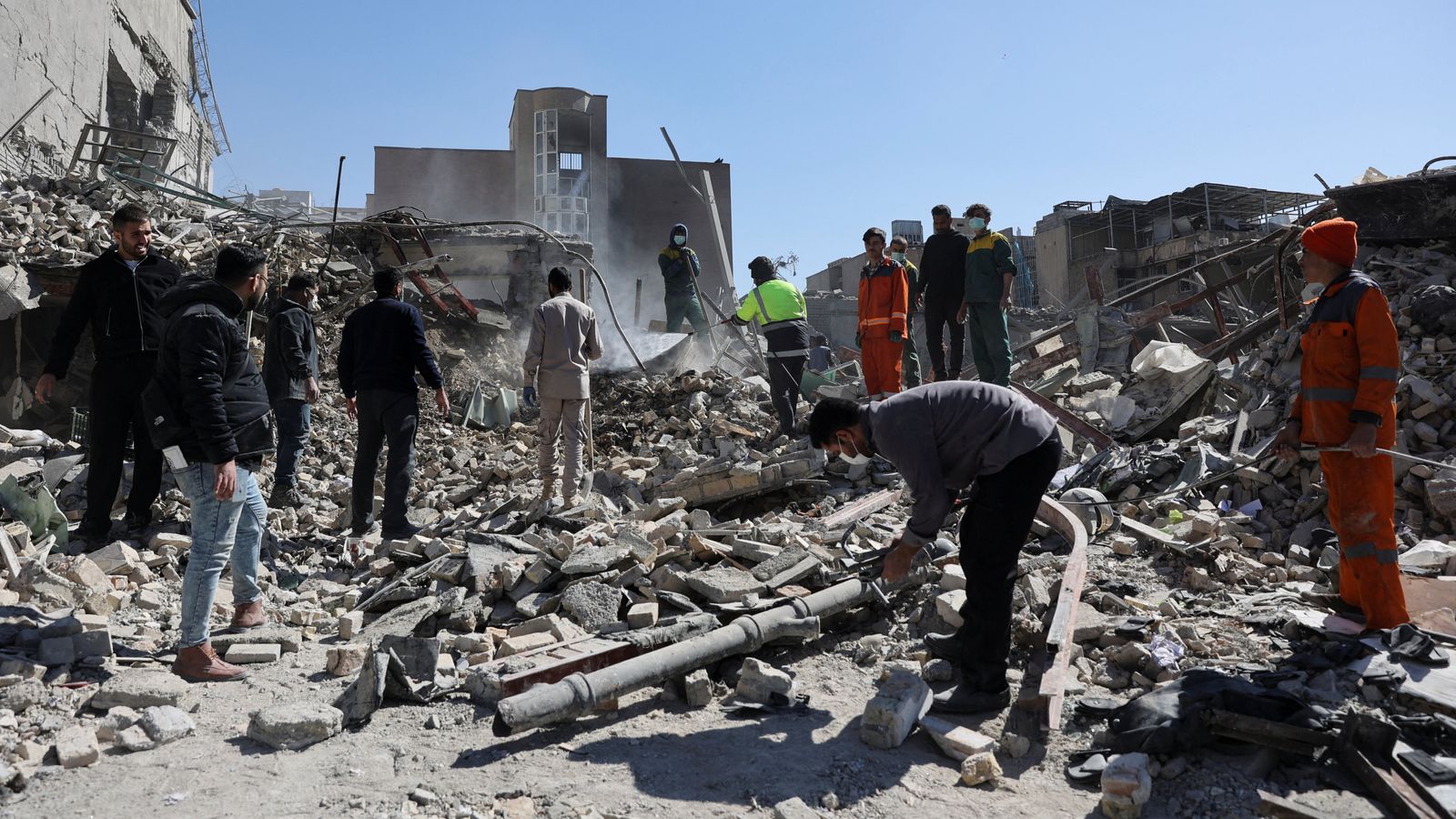 Iran latest: UK considers moving warship, US embassy hit and Trump attacks Starmer again | World News