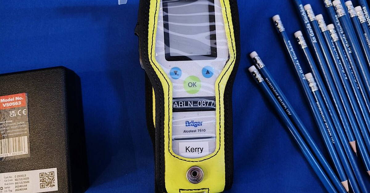 Ten people arrested for drink or drug driving in Kerry in past week