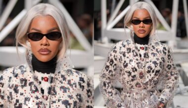 Teyana Taylor at the Chanel fall 2026 ready-to-wear collection show.