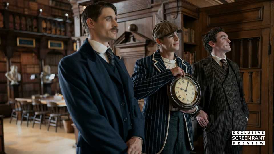 Young Sherlock image James Moriarty, Sherlock Holmes, and Mycroft Holmes