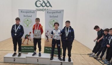 Ballyanne young guns bring 13 medals home from All-Ireland Junior Racquetball Championships
