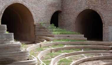 this 'underground house of the future' revisits ancient chinese cave dwellings
