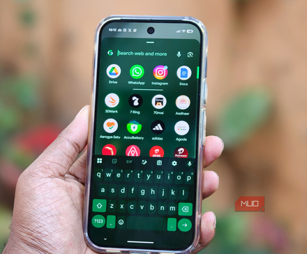 App drawer open on the Google Pixel 10 Pro