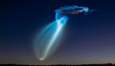 SpaceX Starlink launch creates gorgeous 'jellyfish' in predawn Florida skies (video, photos)
