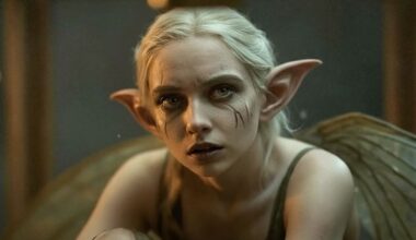 Images from an AI fantasy film featuring robin hood