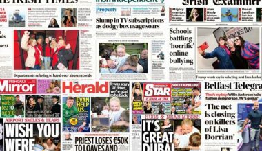 What the papers say: Friday's front pages