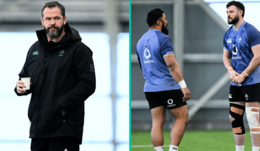 Who's In & Who's Out As Farrell Names Ireland Team For Wales Clash