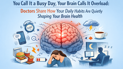 You call it a busy day, your brain calls it overload: Doctors share how daily habits quietly shape your brain health