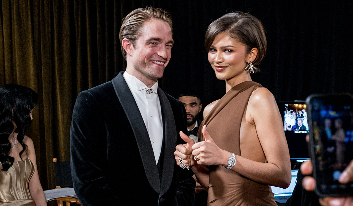 Robert Pattinson and Zendaya attend the 98th Annual Oscars at Dolby Theatre. Pic: Getty Images