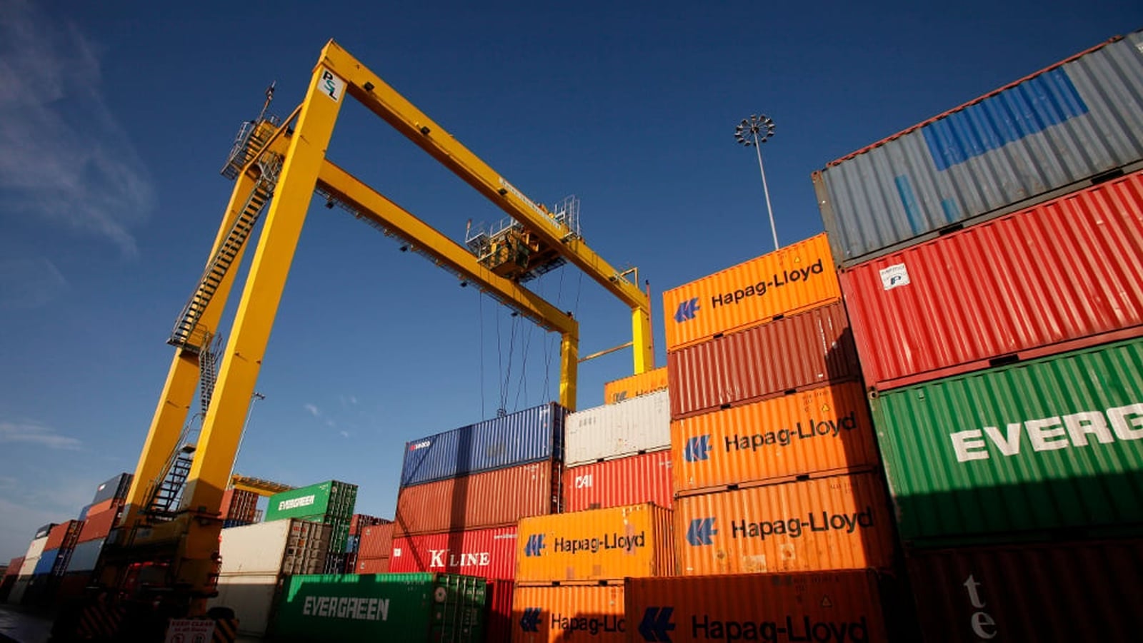 Exports sink 36% in February from 2025's high levels