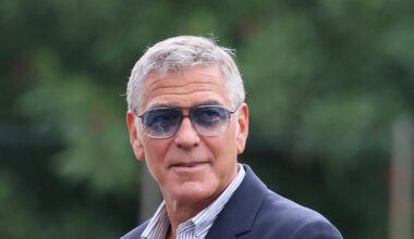 Clooney joins Geldof to visit homeless charity village