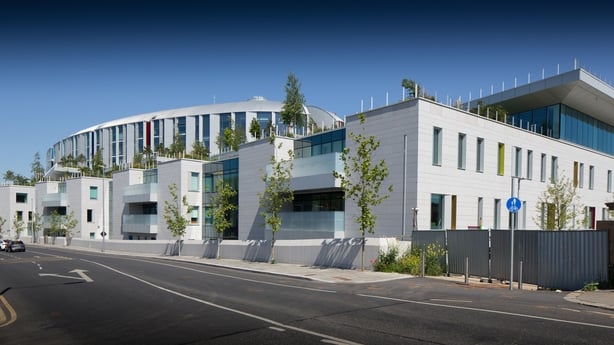 Outside image of new hospital