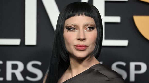 Lady Gaga pictured on the red carpet