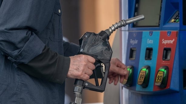 A driver refuels a vehicle with unleaded gasoline at a Mobil gas station in New York, US, on Tuesday, March 31, 2026. US gasoline topped $4 a gallon for the first time since August 2022, one of the most high-profile reminders to date that even the world's largest economy is feeling the impact of a d