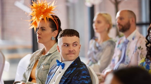 Mairéad MacSweeney played by Hilary Rose and Conor MacSweeney played by ALEX MURPHY in The Young Offenders