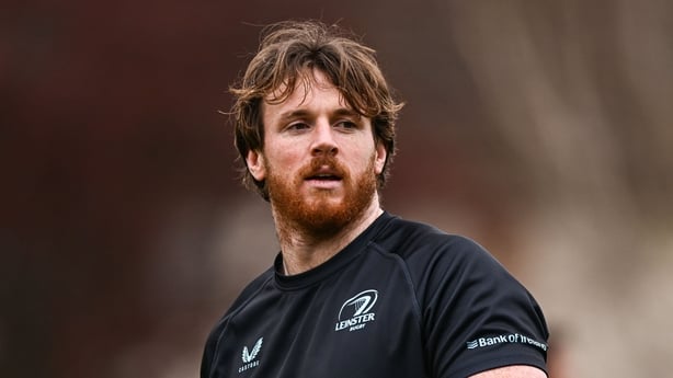 31 March 2026; Ryan Baird during a Leinster Rugby squad training session at Rosemount in UCD, Dublin. Photo by Ben McShane/Sportsfile