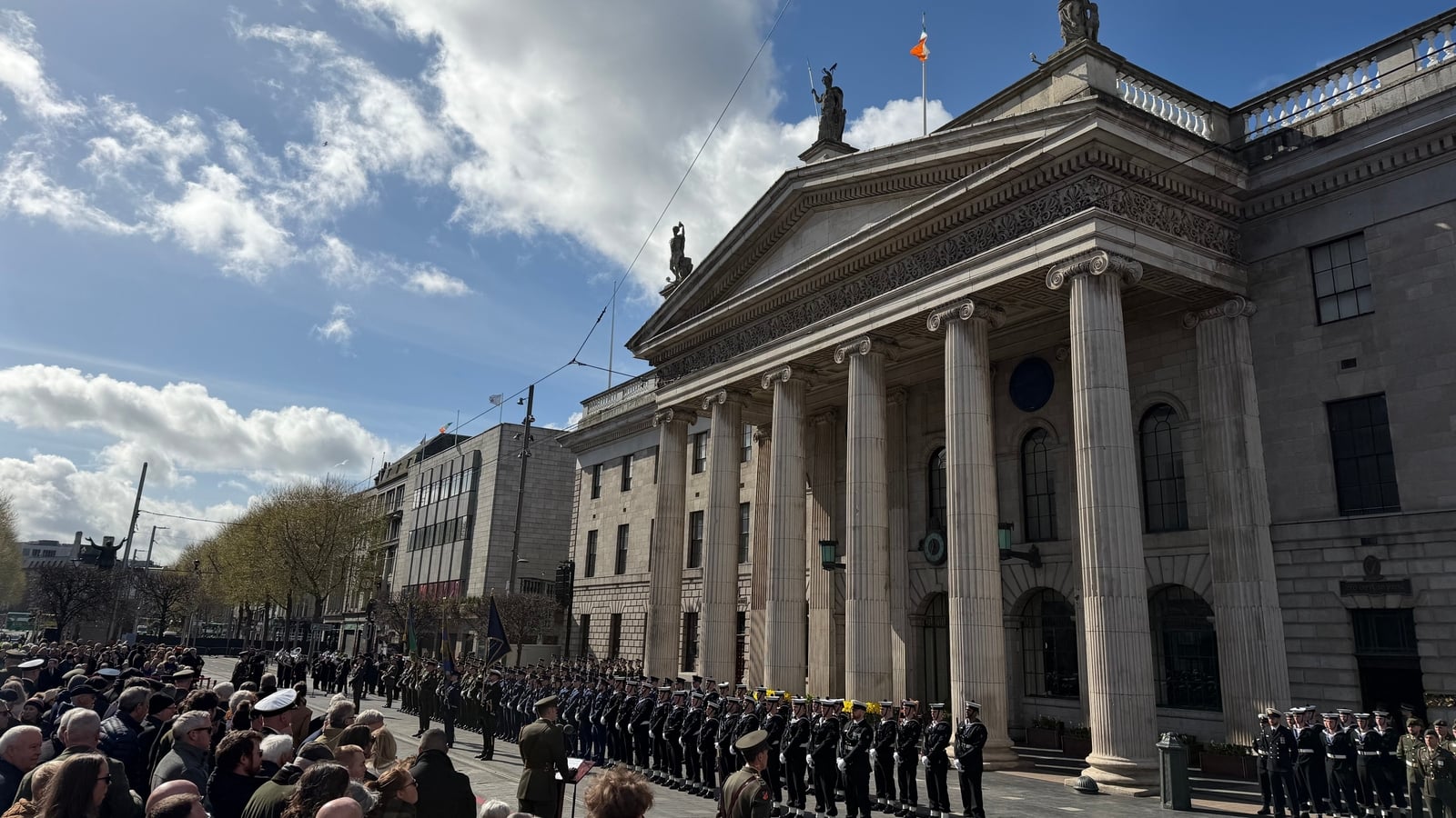 Ceremony marking anniversary of 1916 Easter Rising