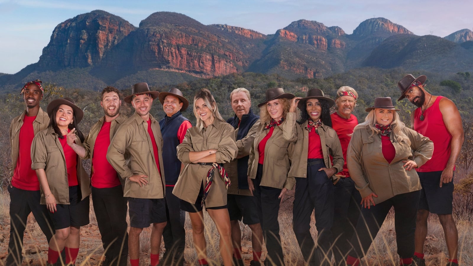 Stars in the thick of it as I'm a Celeb spin-off returns