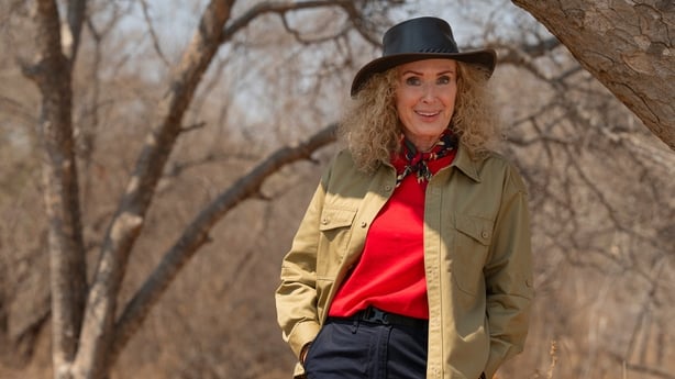 Beverley Callard on the set of I'm a Celebrity... South Africa